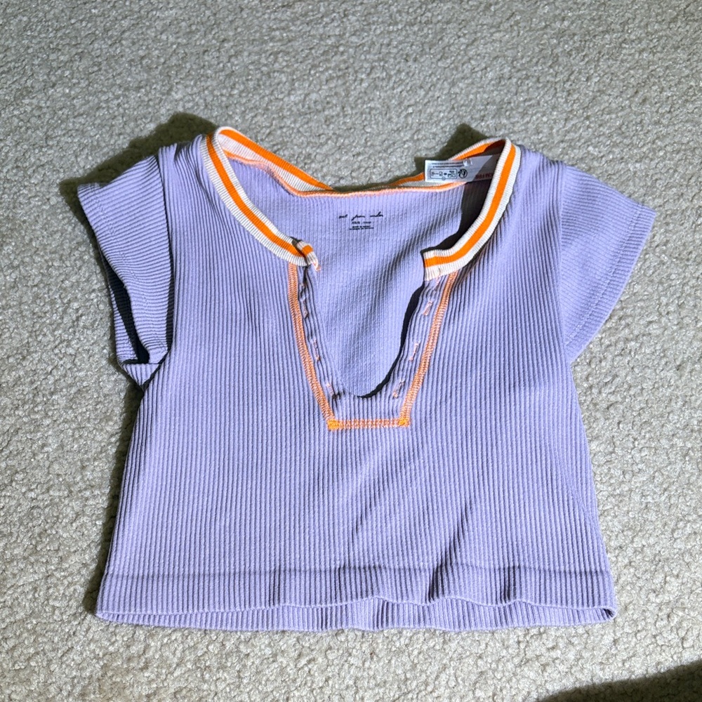 Purple and Orange Top